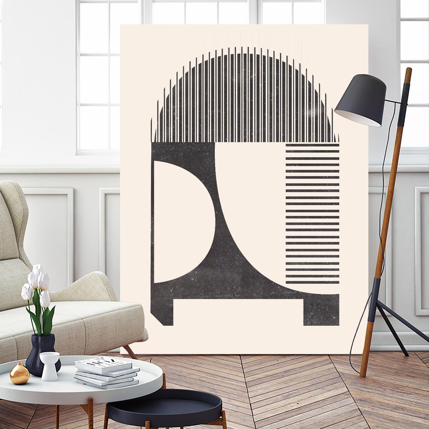 Unknown Space IV by Melissa Wang on GIANT ART - beige abstract abstract 