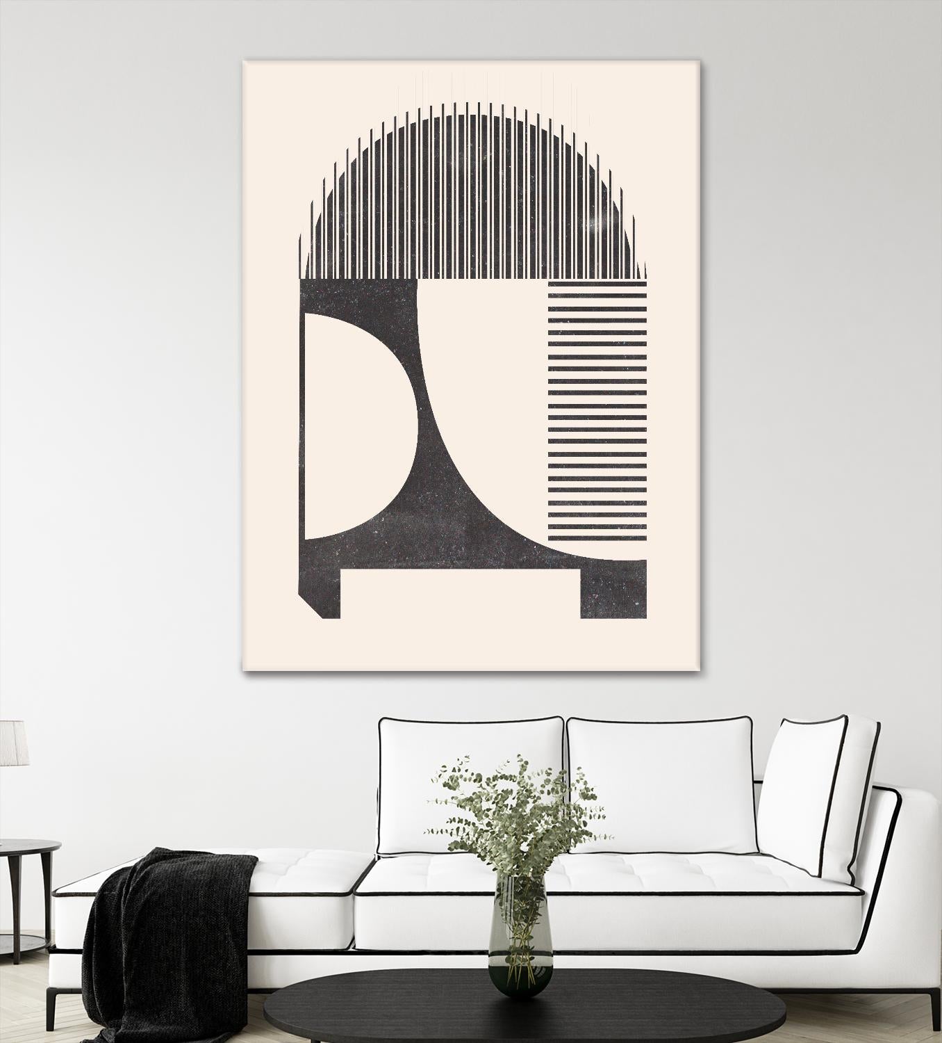 Unknown Space IV by Melissa Wang on GIANT ART - beige abstract abstract 