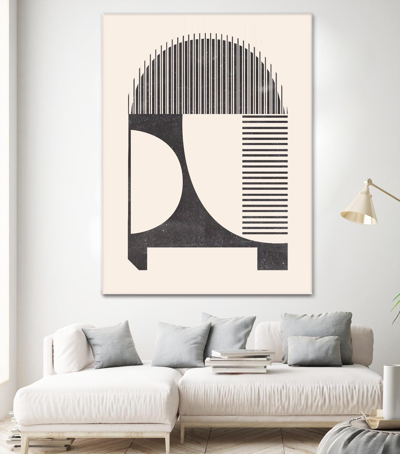 Unknown Space IV by Melissa Wang on GIANT ART - beige abstract abstract 