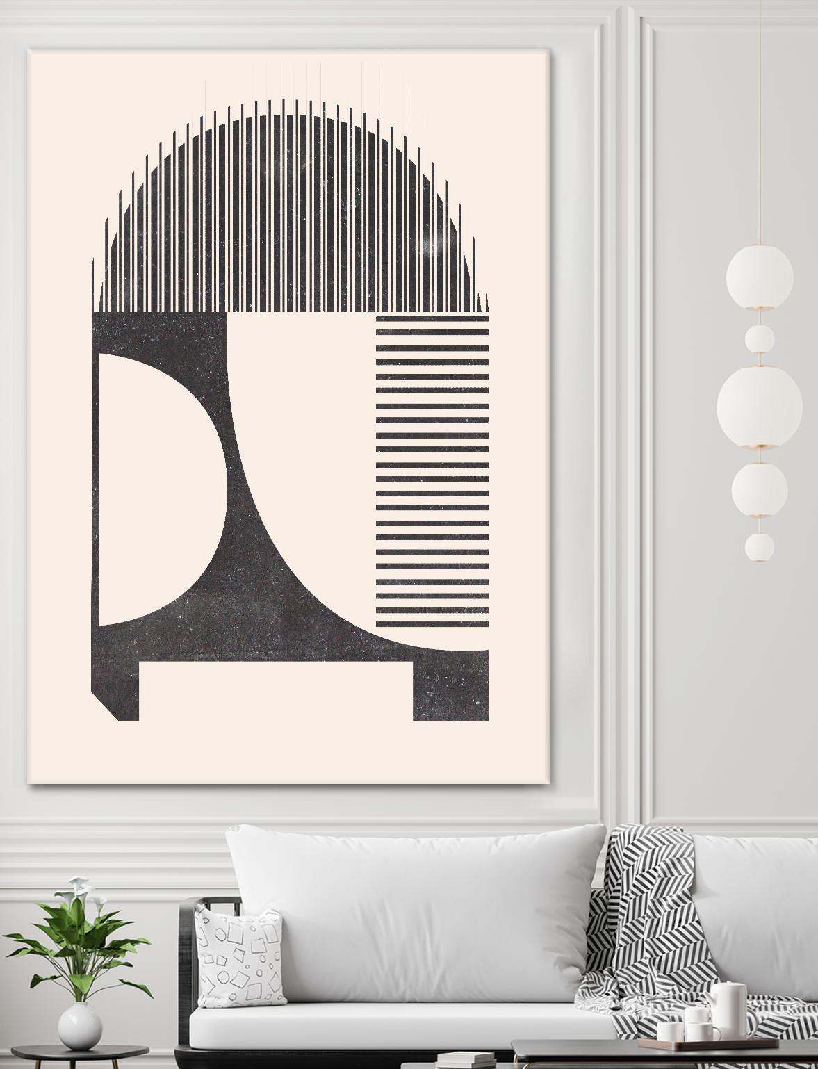 Unknown Space IV by Melissa Wang on GIANT ART - beige abstract abstract 