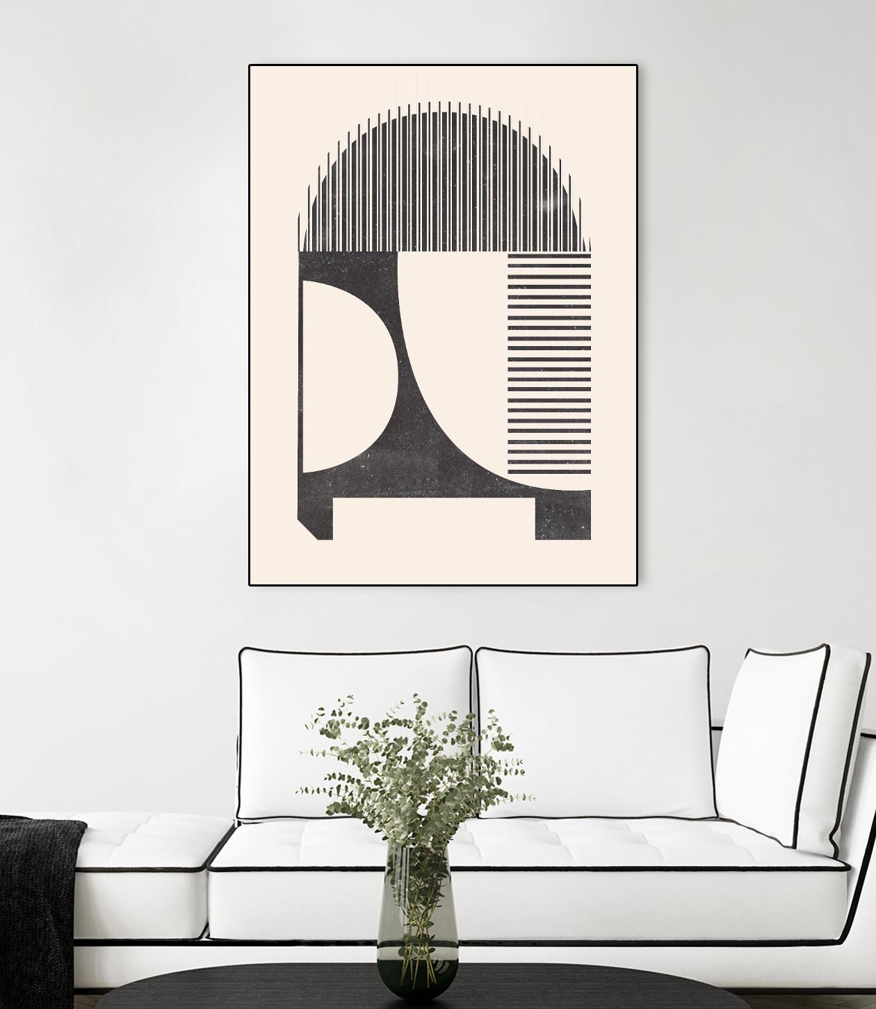 Unknown Space IV by Melissa Wang on GIANT ART - beige abstract abstract 
