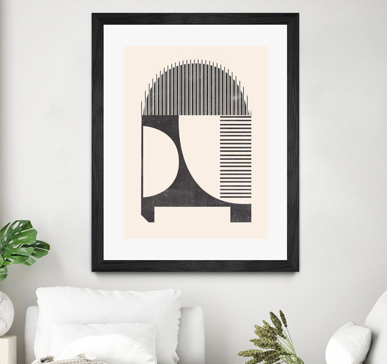 Unknown Space IV by Melissa Wang on GIANT ART - beige abstract abstract 