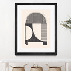 Unknown Space IV by Melissa Wang on GIANT ART - beige abstract abstract 