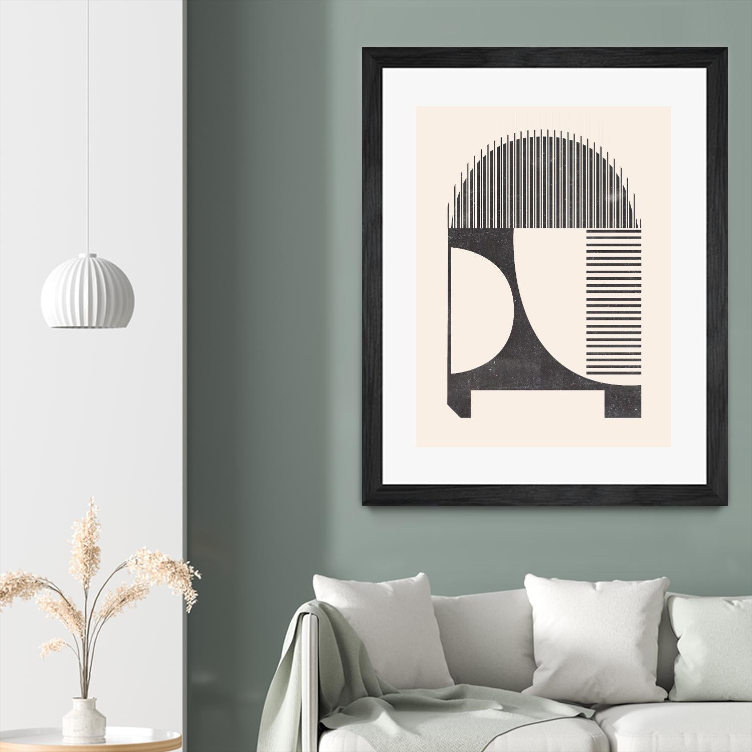 Unknown Space IV by Melissa Wang on GIANT ART - beige abstract abstract 
