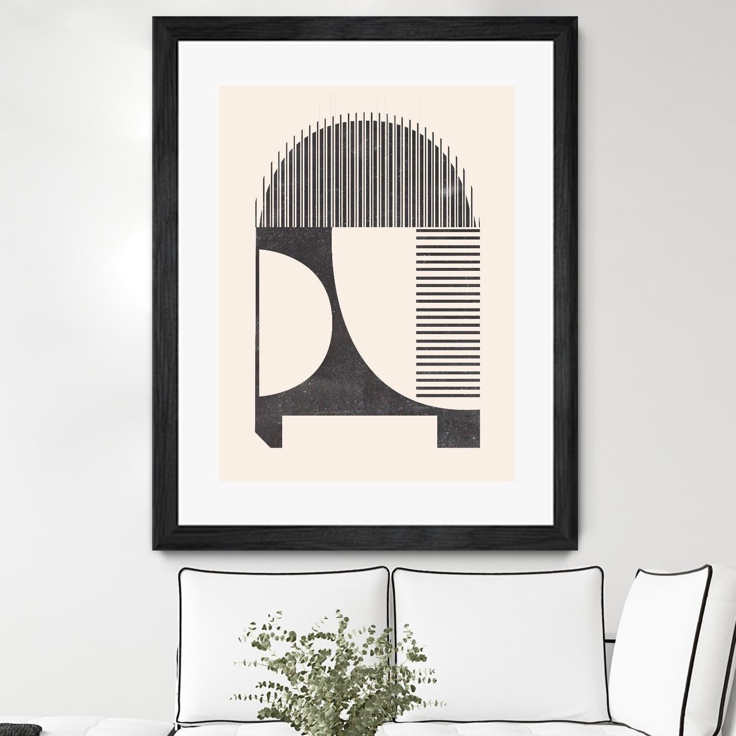 Unknown Space IV by Melissa Wang on GIANT ART - beige abstract abstract 