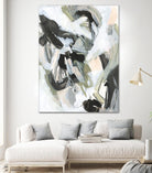 Electron Net II by June Vess on GIANT ART - pink abstract abstract 