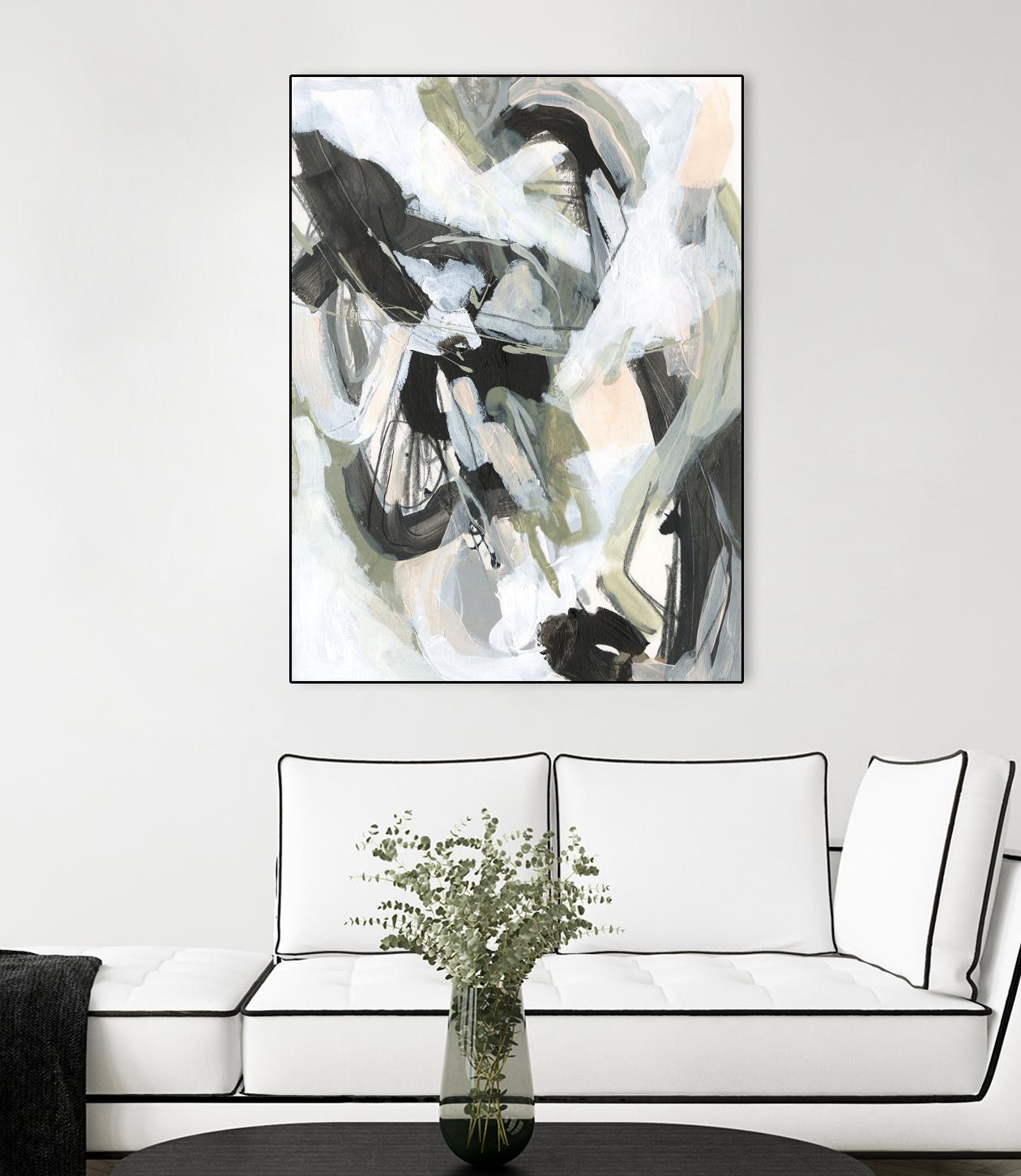 Electron Net II by June Vess on GIANT ART - pink abstract abstract 