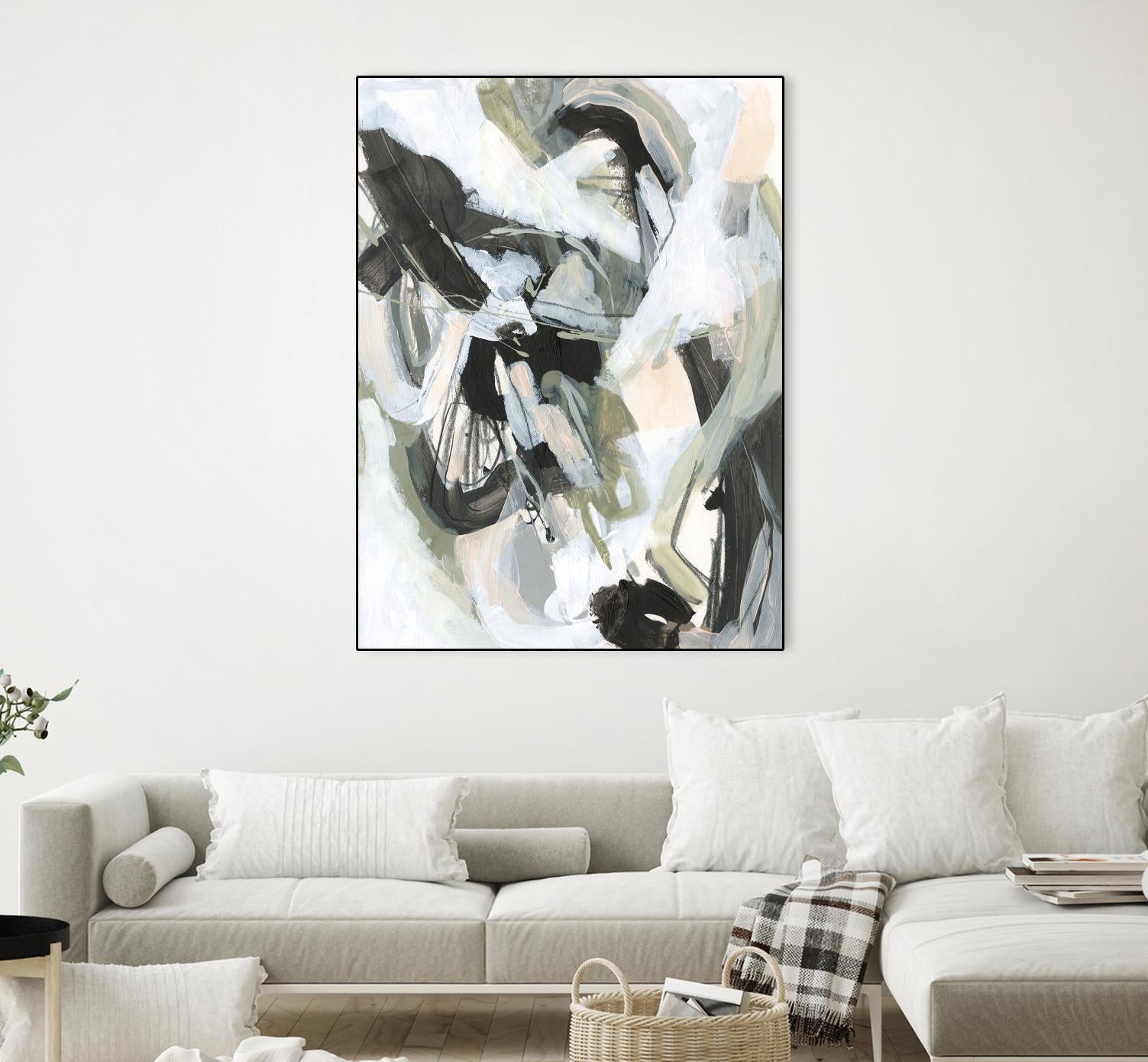 Electron Net II by June Vess on GIANT ART - pink abstract abstract 