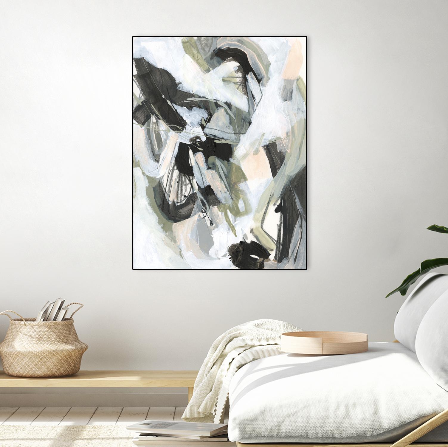 Electron Net II by June Vess on GIANT ART - pink abstract abstract 