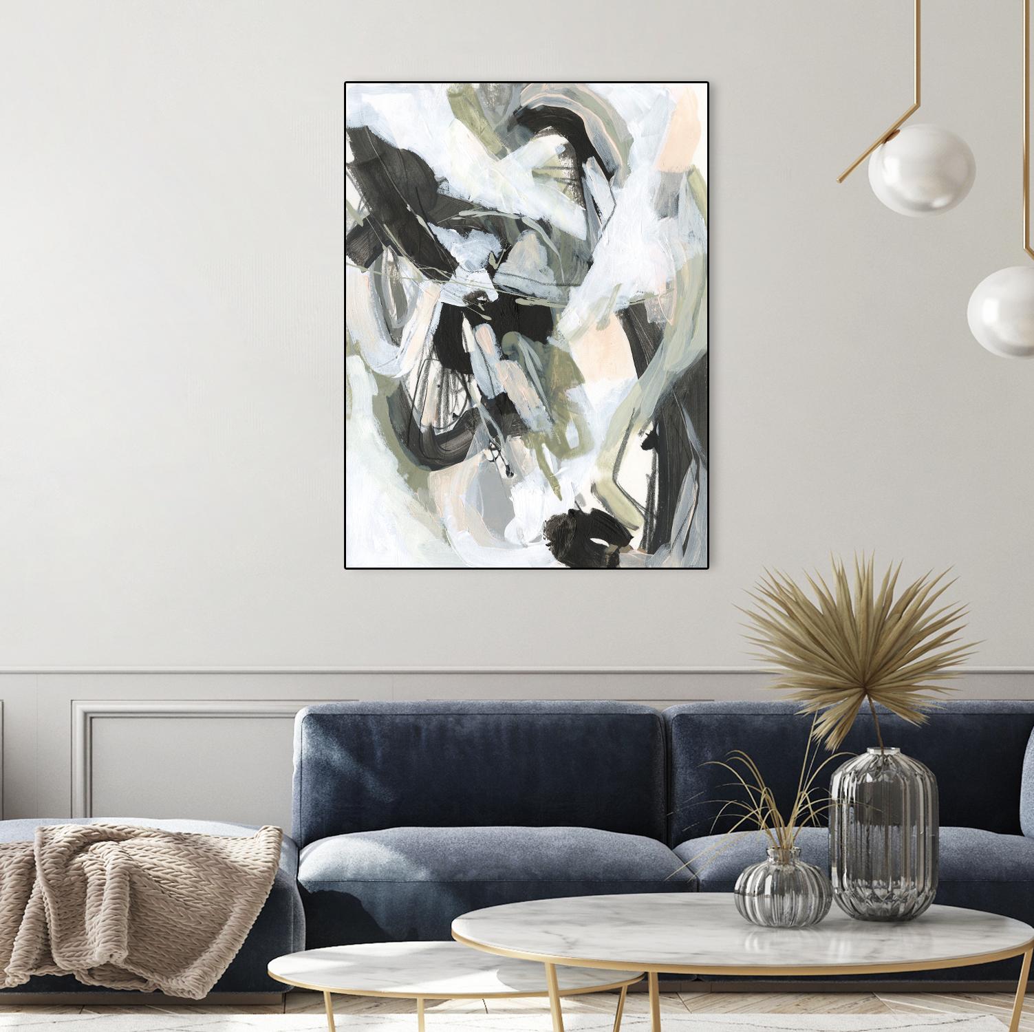 Electron Net II by June Vess on GIANT ART - pink abstract abstract 