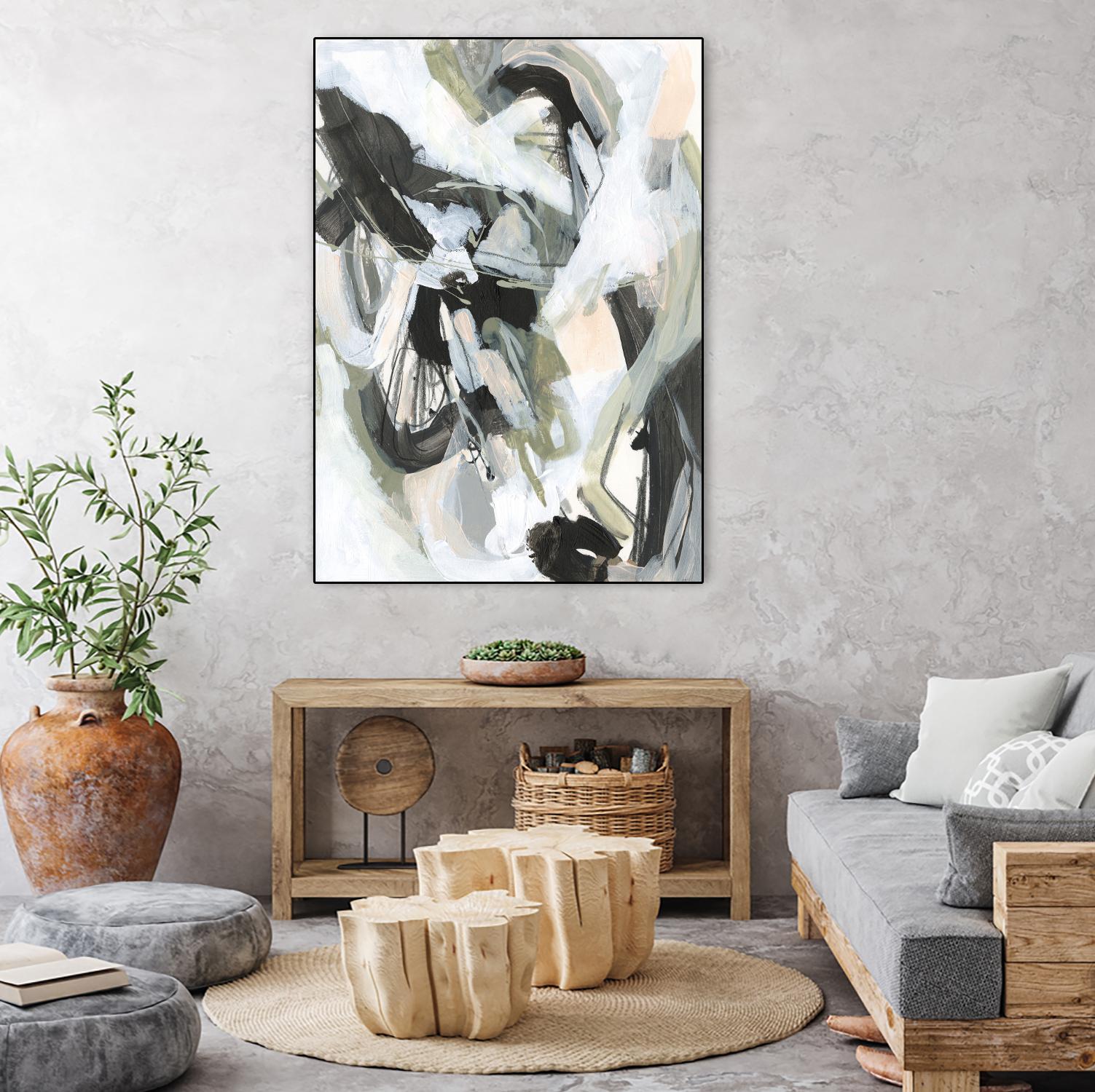 Electron Net II by June Vess on GIANT ART - pink abstract abstract 