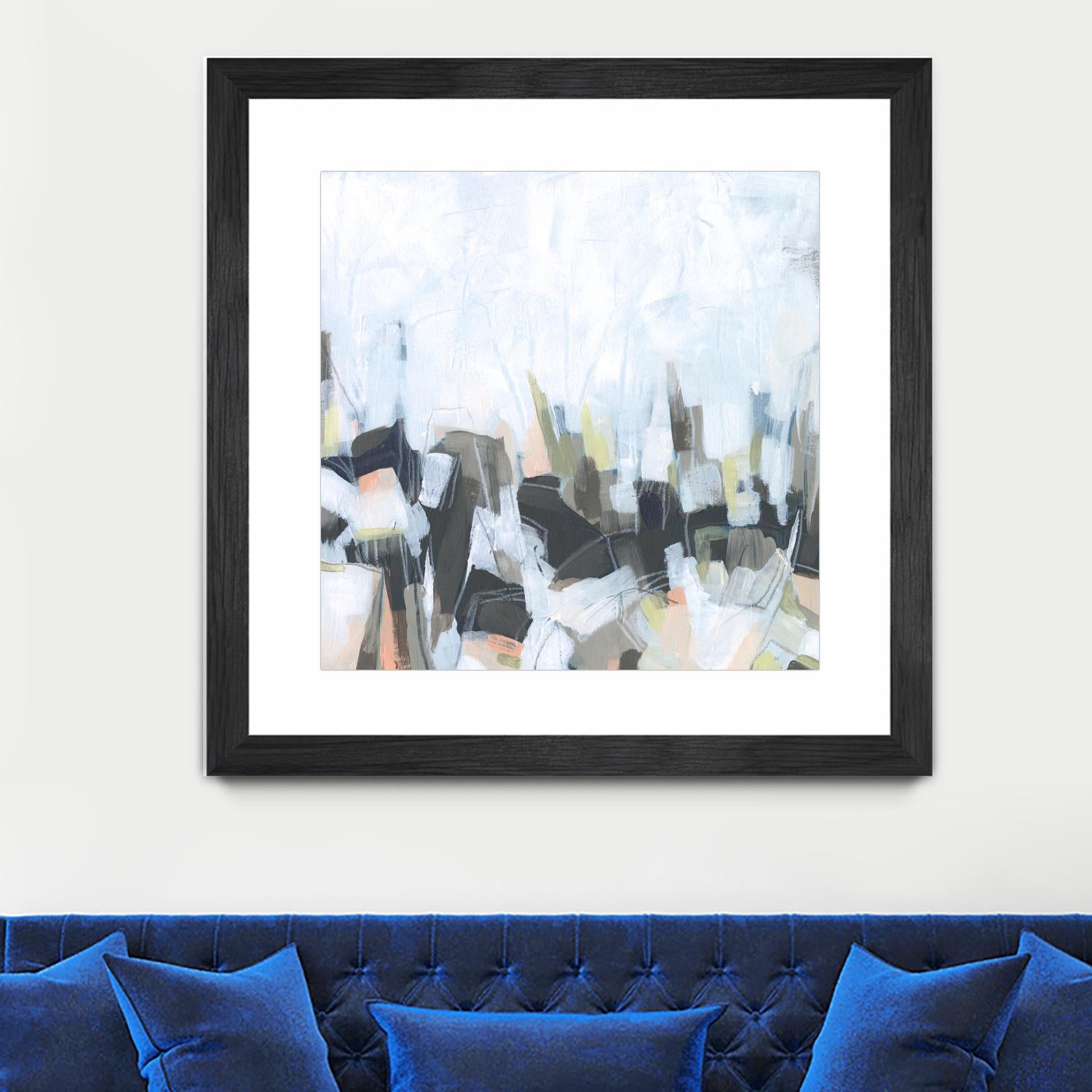 Geode Constellations I by June Vess on GIANT ART - pink abstract abstract 