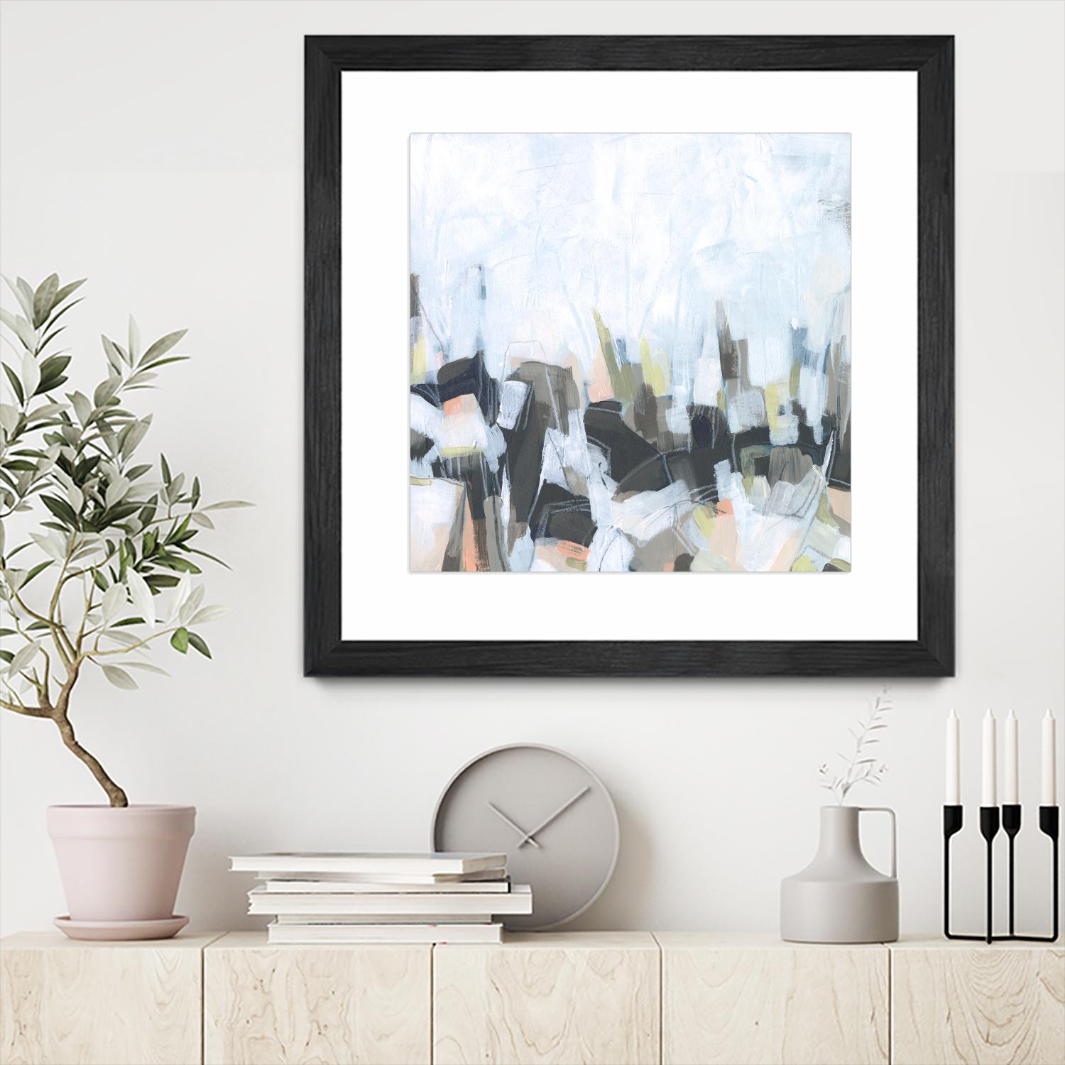 Geode Constellations I by June Vess on GIANT ART - pink abstract abstract 