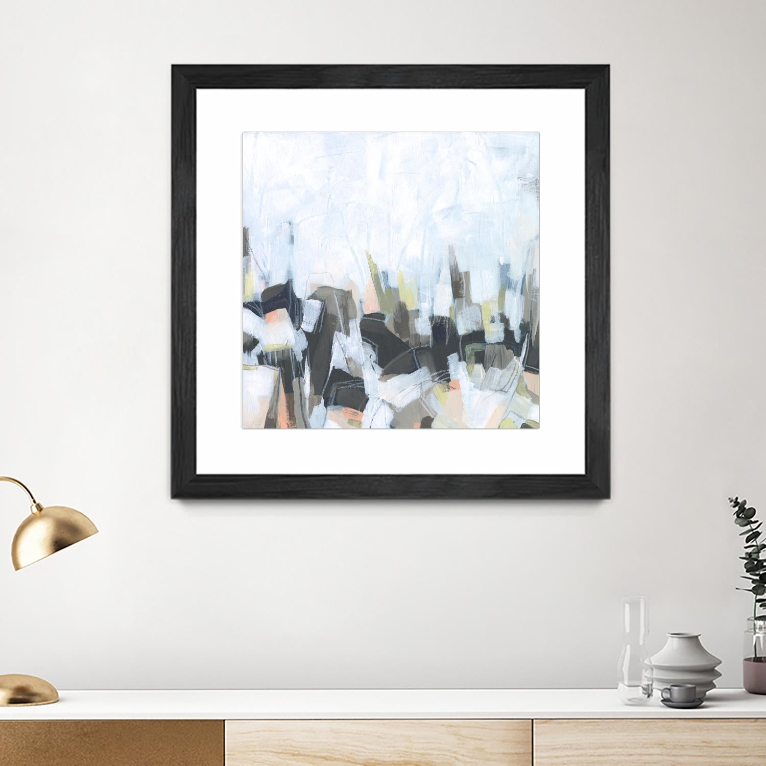 Geode Constellations I by June Vess on GIANT ART - pink abstract abstract 