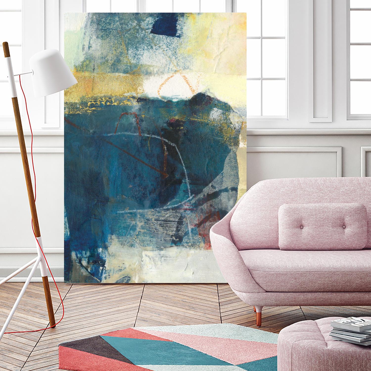 Frazil III by Sue Jachimiec on GIANT ART - gold abstract abstract 
