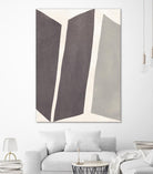 Colorblock Artifact I by June Vess on GIANT ART - cream abstract abstract 