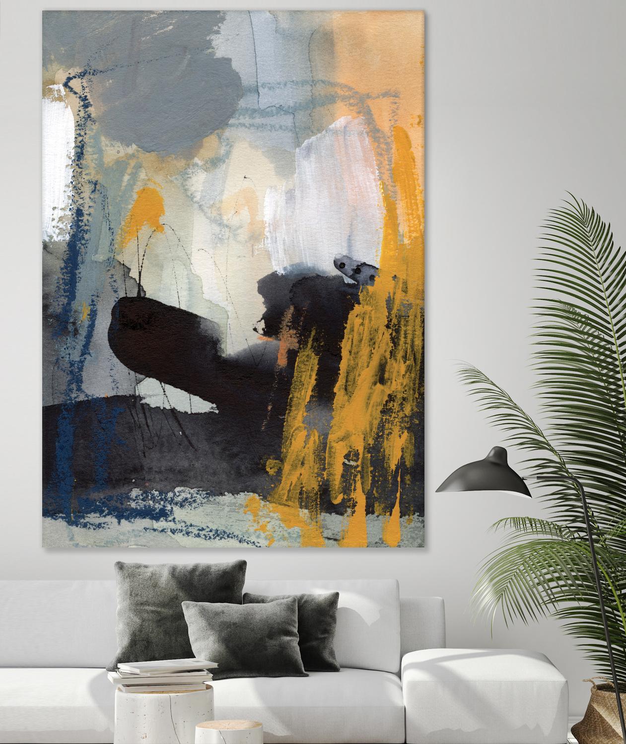 Incite II by Victoria Borges on GIANT ART - orange abstract abstract 