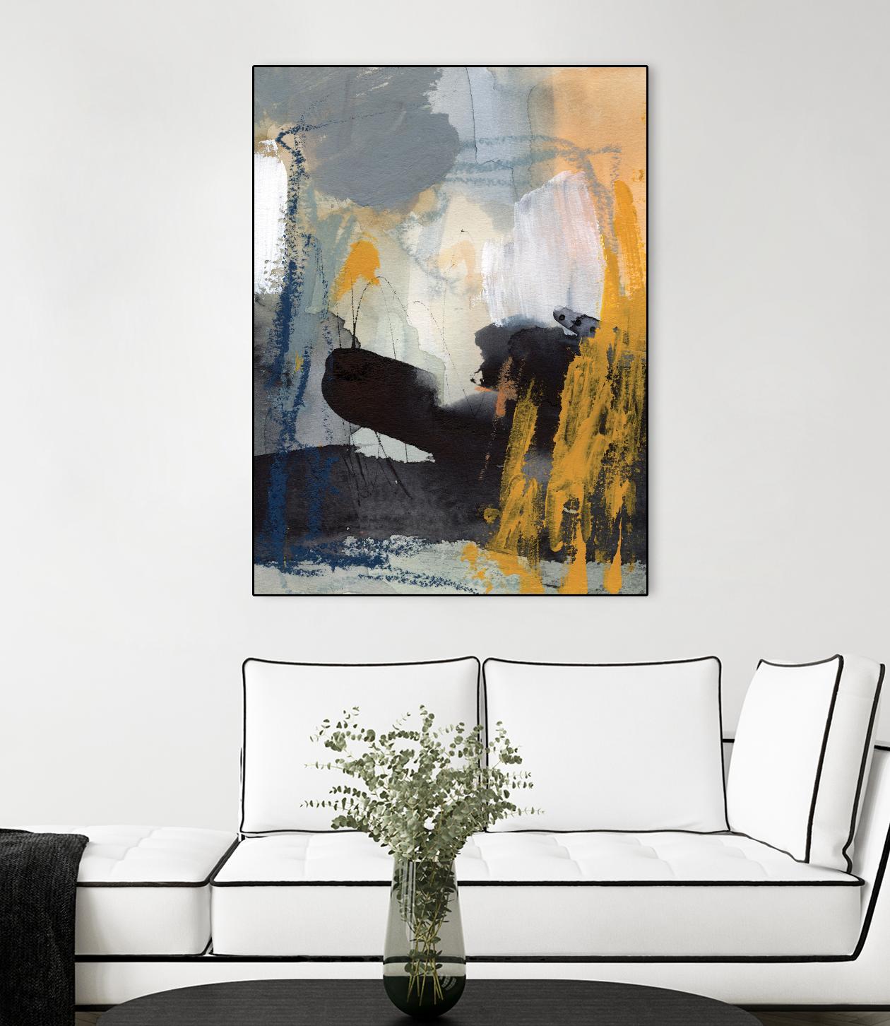 Incite II by Victoria Borges on GIANT ART - orange abstract abstract 
