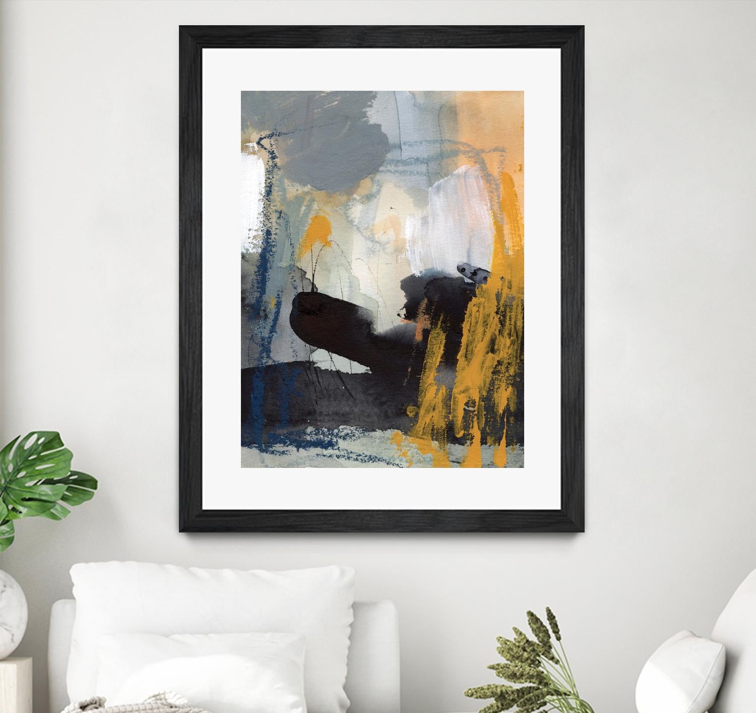Incite II by Victoria Borges on GIANT ART - orange abstract abstract 