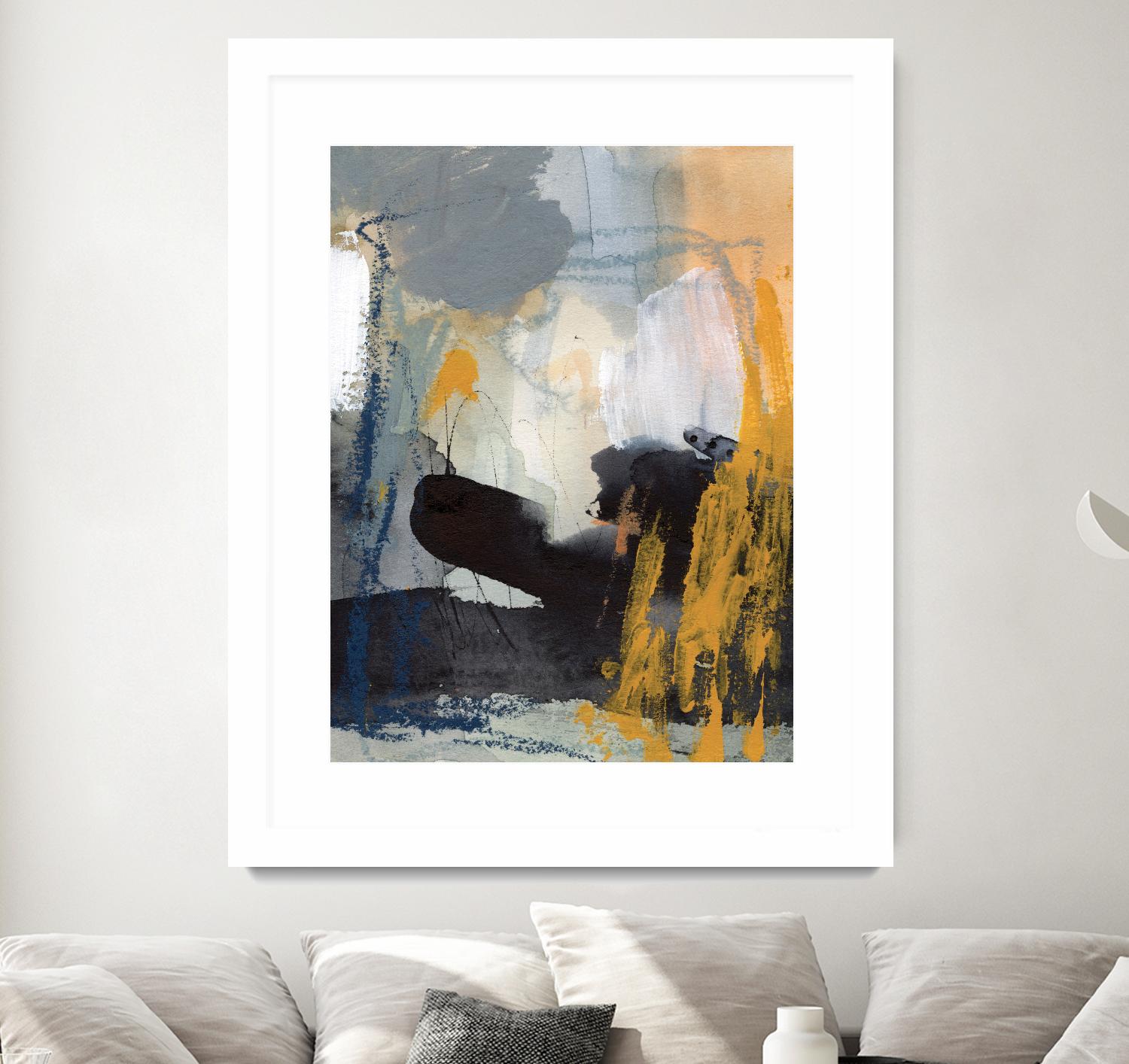 Incite II by Victoria Borges on GIANT ART - orange abstract abstract 
