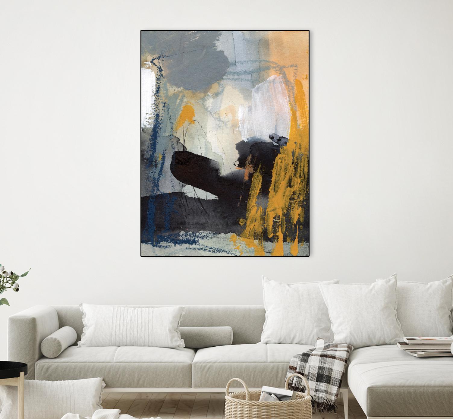 Incite II by Victoria Borges on GIANT ART - orange abstract abstract 