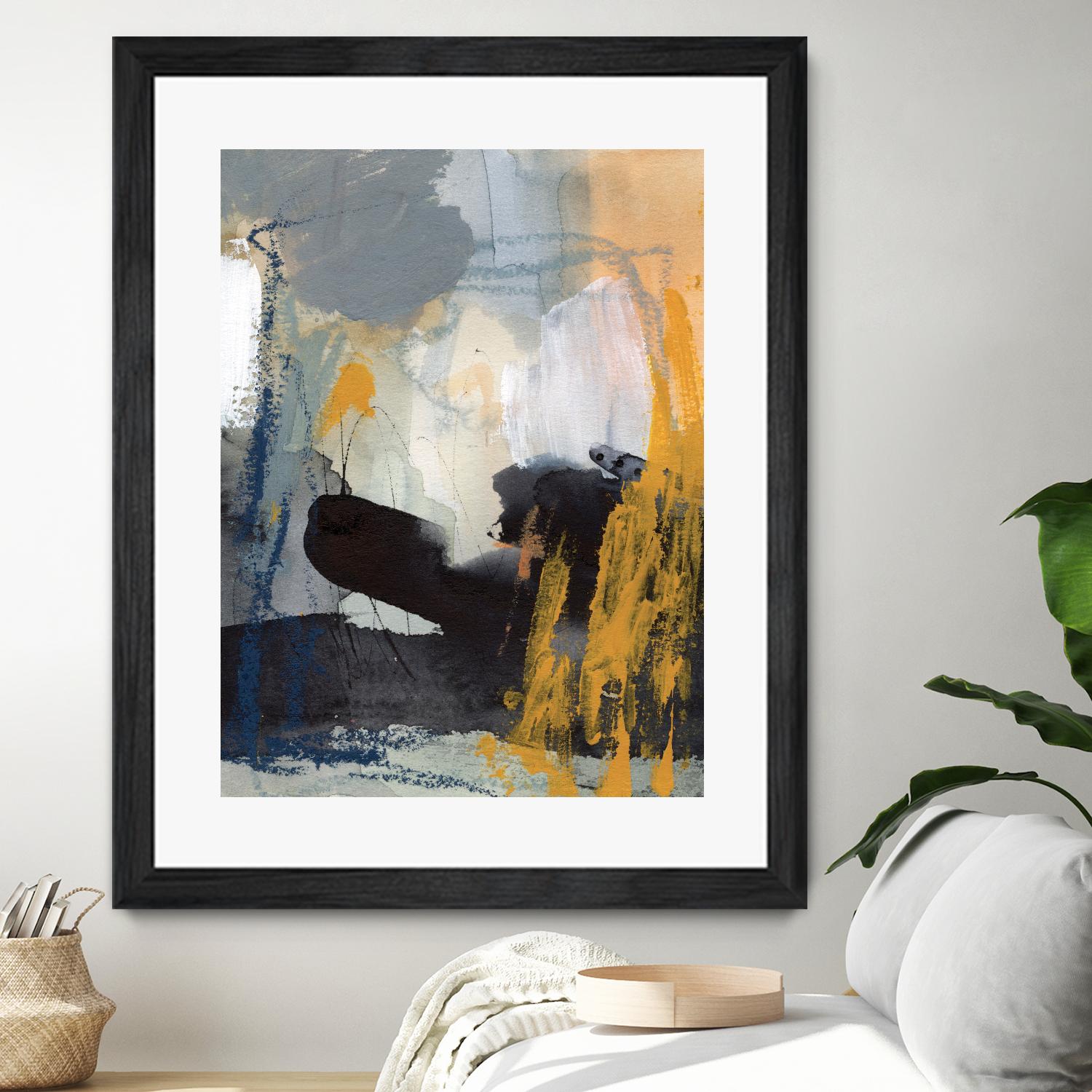 Incite II by Victoria Borges on GIANT ART - orange abstract abstract 