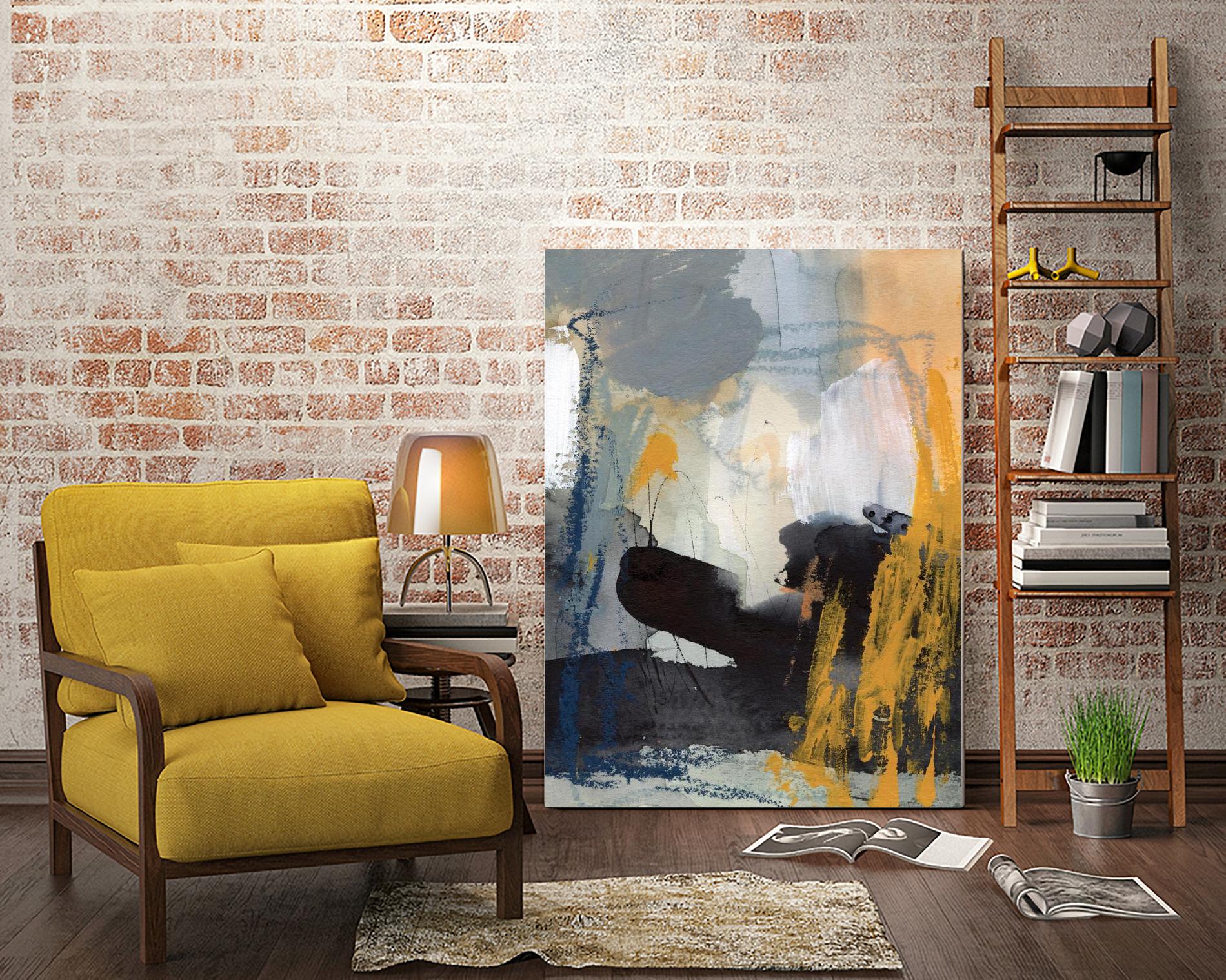 Incite II by Victoria Borges on GIANT ART - orange abstract abstract 