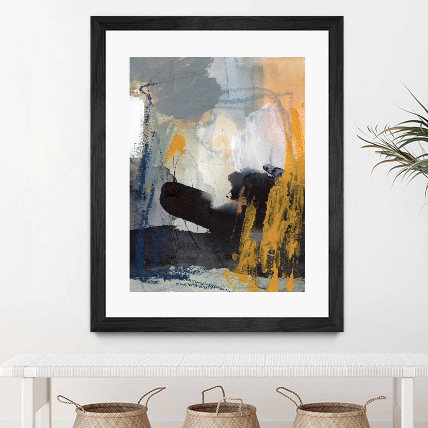 Incite II by Victoria Borges on GIANT ART - orange abstract abstract 