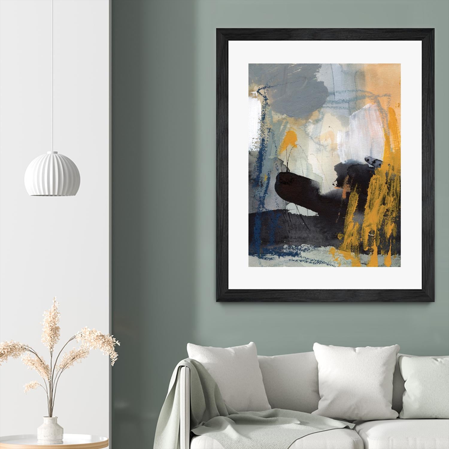 Incite II by Victoria Borges on GIANT ART - orange abstract abstract 