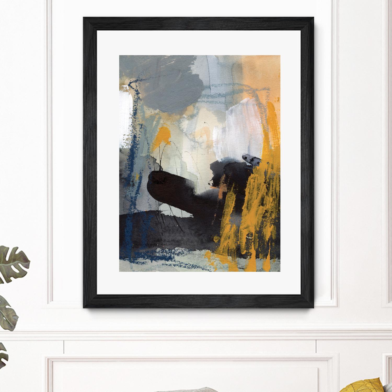 Incite II by Victoria Borges on GIANT ART - orange abstract abstract 
