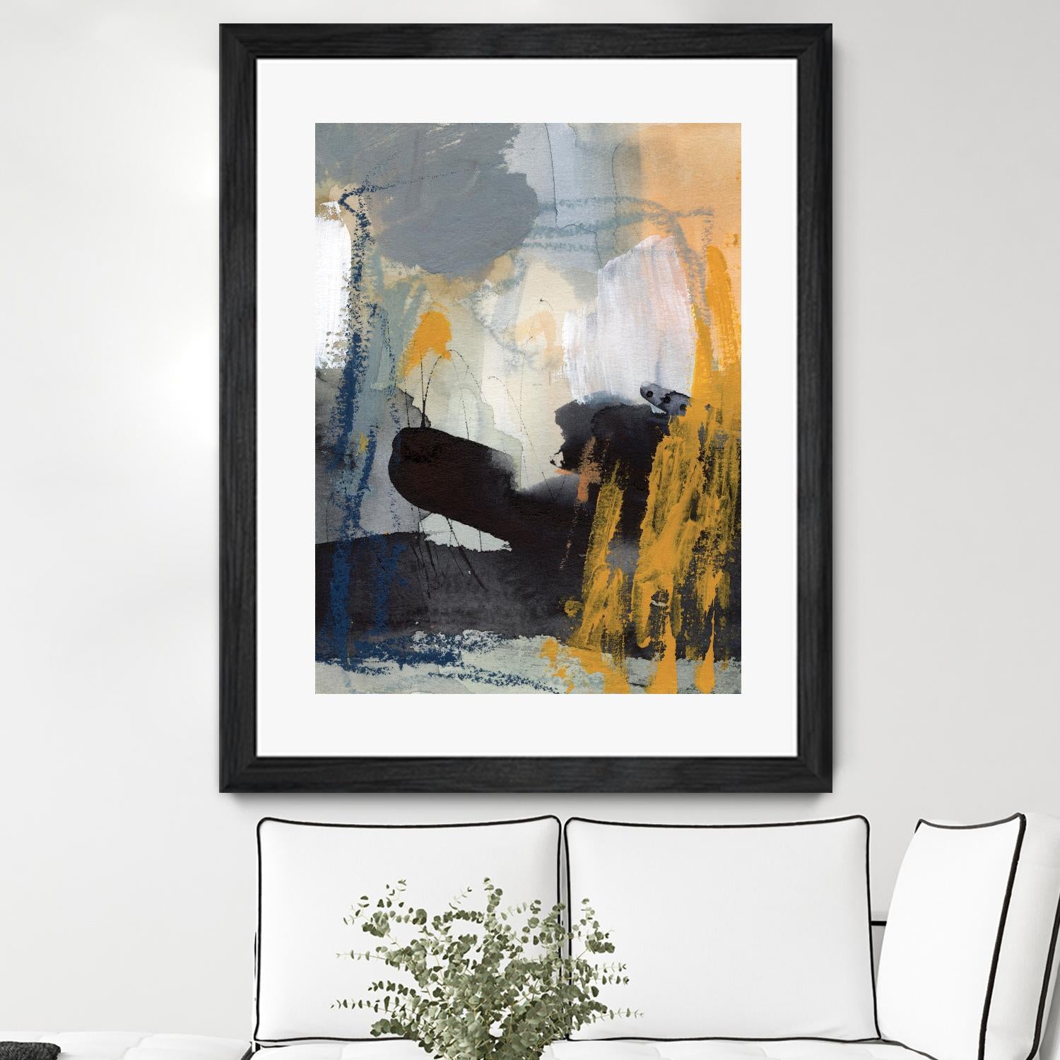 Incite II by Victoria Borges on GIANT ART - orange abstract abstract 
