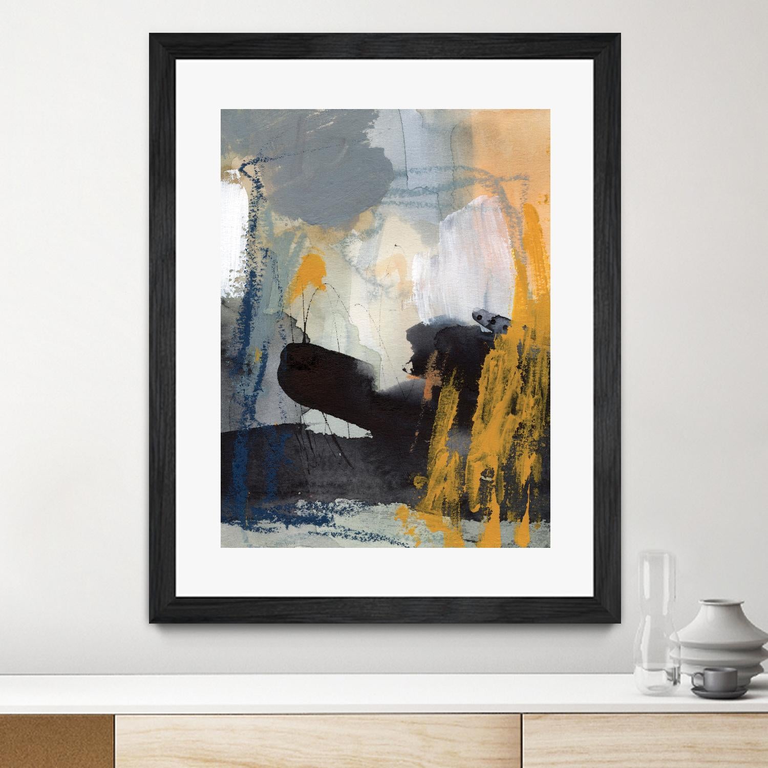 Incite II by Victoria Borges on GIANT ART - orange abstract abstract 
