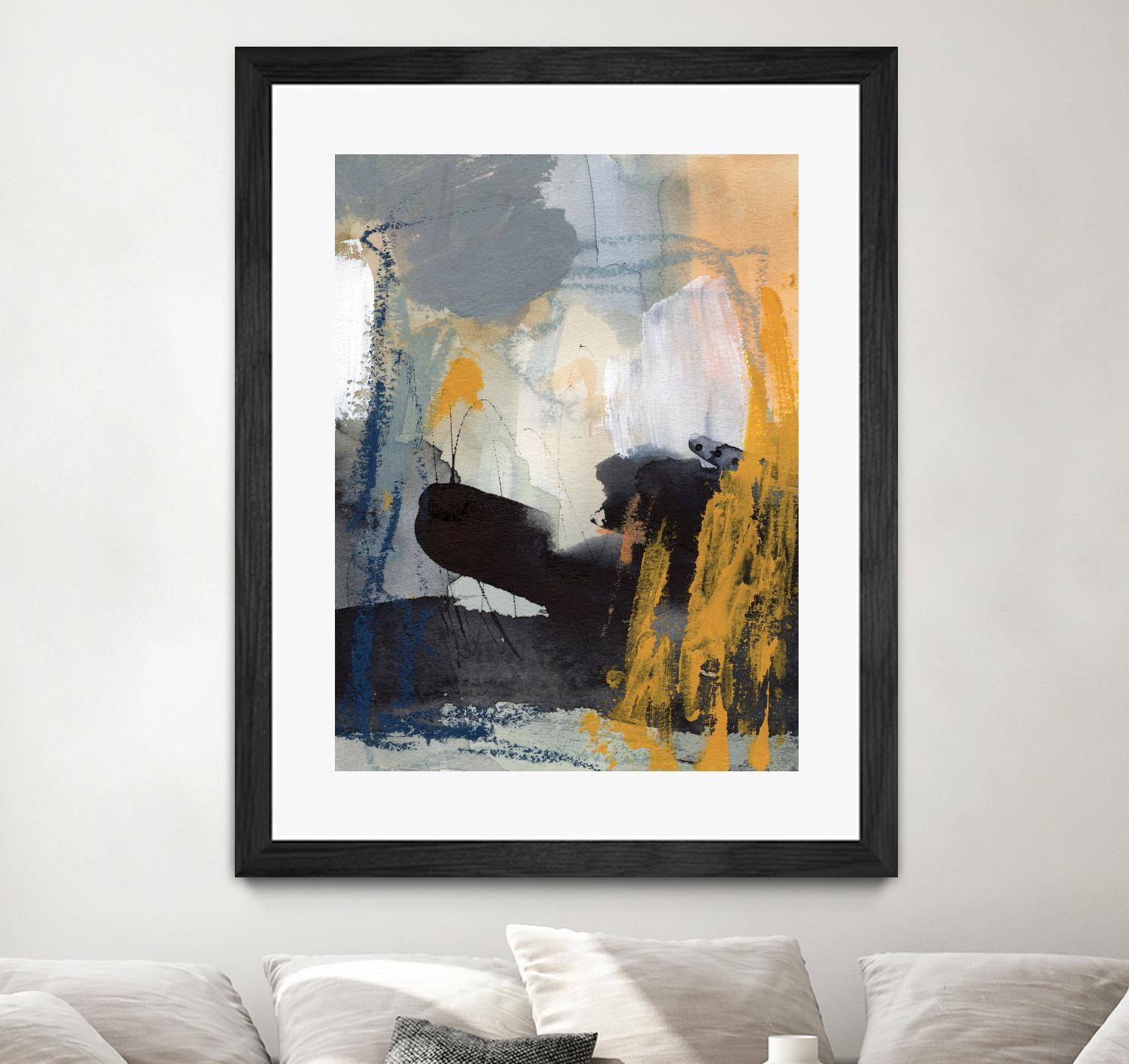 Incite II by Victoria Borges on GIANT ART - orange abstract abstract 