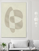 Soft Shape III by Emma Caroline on GIANT ART - beige  abstract abstract 