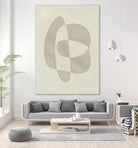 Soft Shape III by Emma Caroline on GIANT ART - beige  abstract abstract 