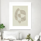 Soft Shape III by Emma Caroline on GIANT ART - beige  abstract abstract 