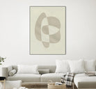 Soft Shape III by Emma Caroline on GIANT ART - beige  abstract abstract 
