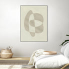 Soft Shape III by Emma Caroline on GIANT ART - beige  abstract abstract 
