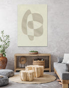Soft Shape III by Emma Caroline on GIANT ART - beige  abstract abstract 