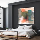 Central Fuse II by Jennifer Goldberger on GIANT ART - orange abstract abstract 
