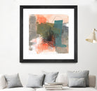 Central Fuse II by Jennifer Goldberger on GIANT ART - orange abstract abstract 