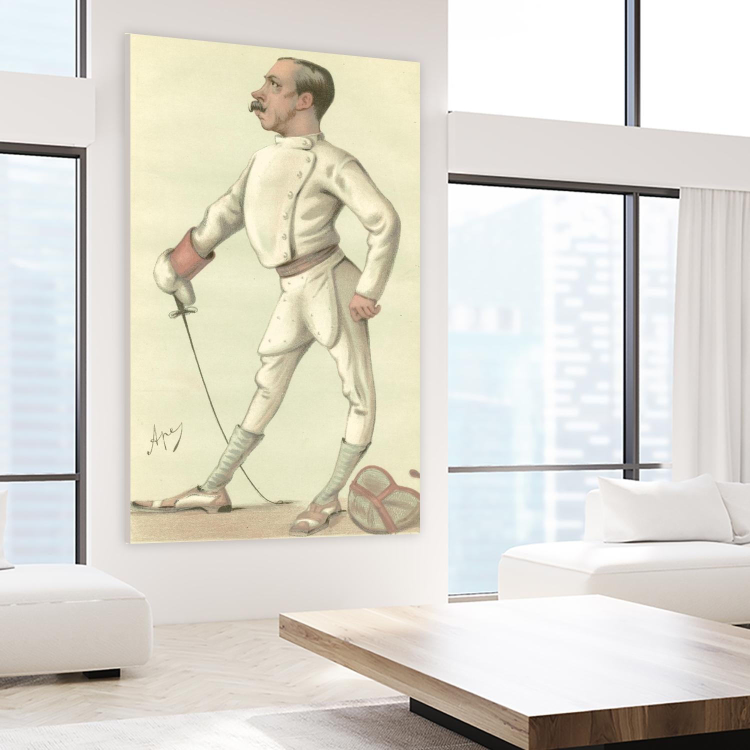 Vanity Fair Fencing by Spy on GIANT ART - leisure