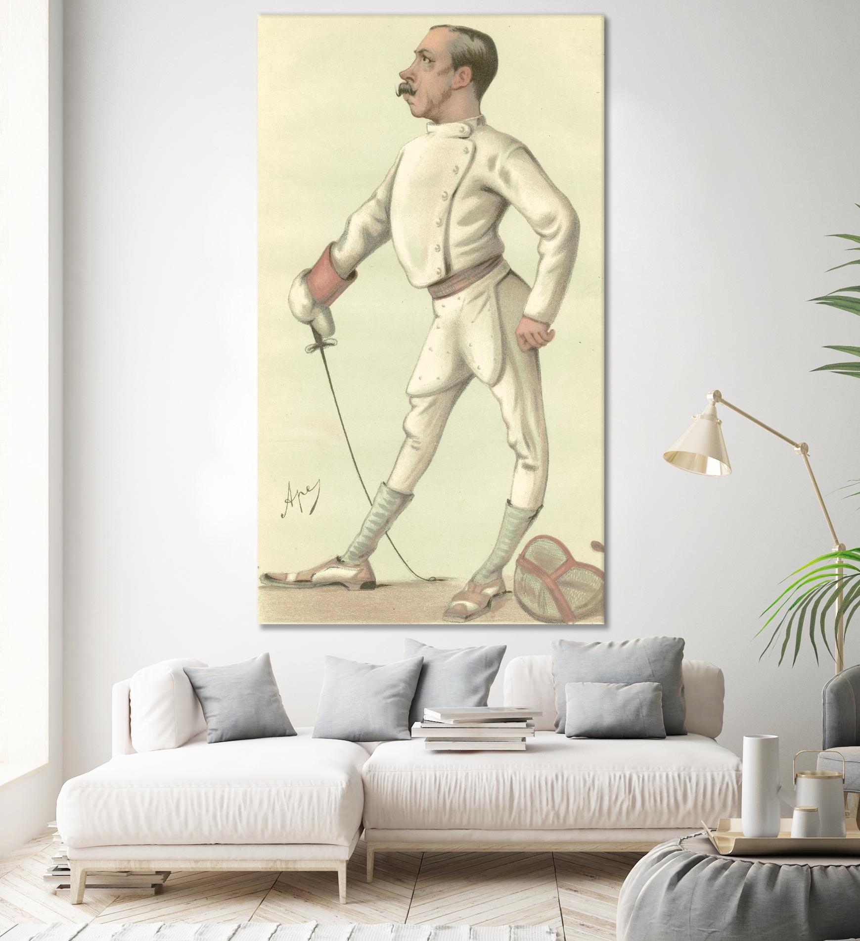 Vanity Fair Fencing by Spy on GIANT ART - leisure