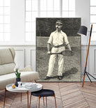 Harpers Weekly Tennis II by Unknown on GIANT ART - black leisure