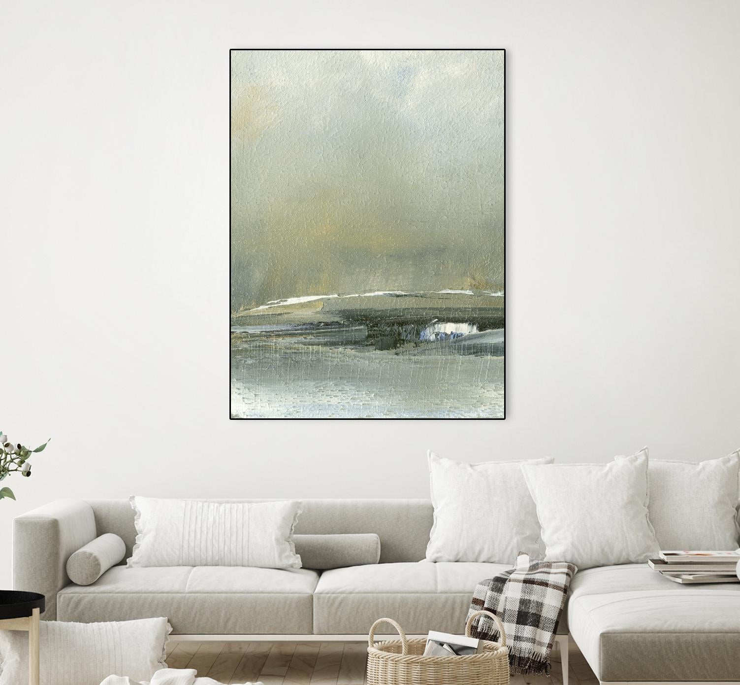 Wander III by Sharon Gordon on GIANT ART - blue abstract