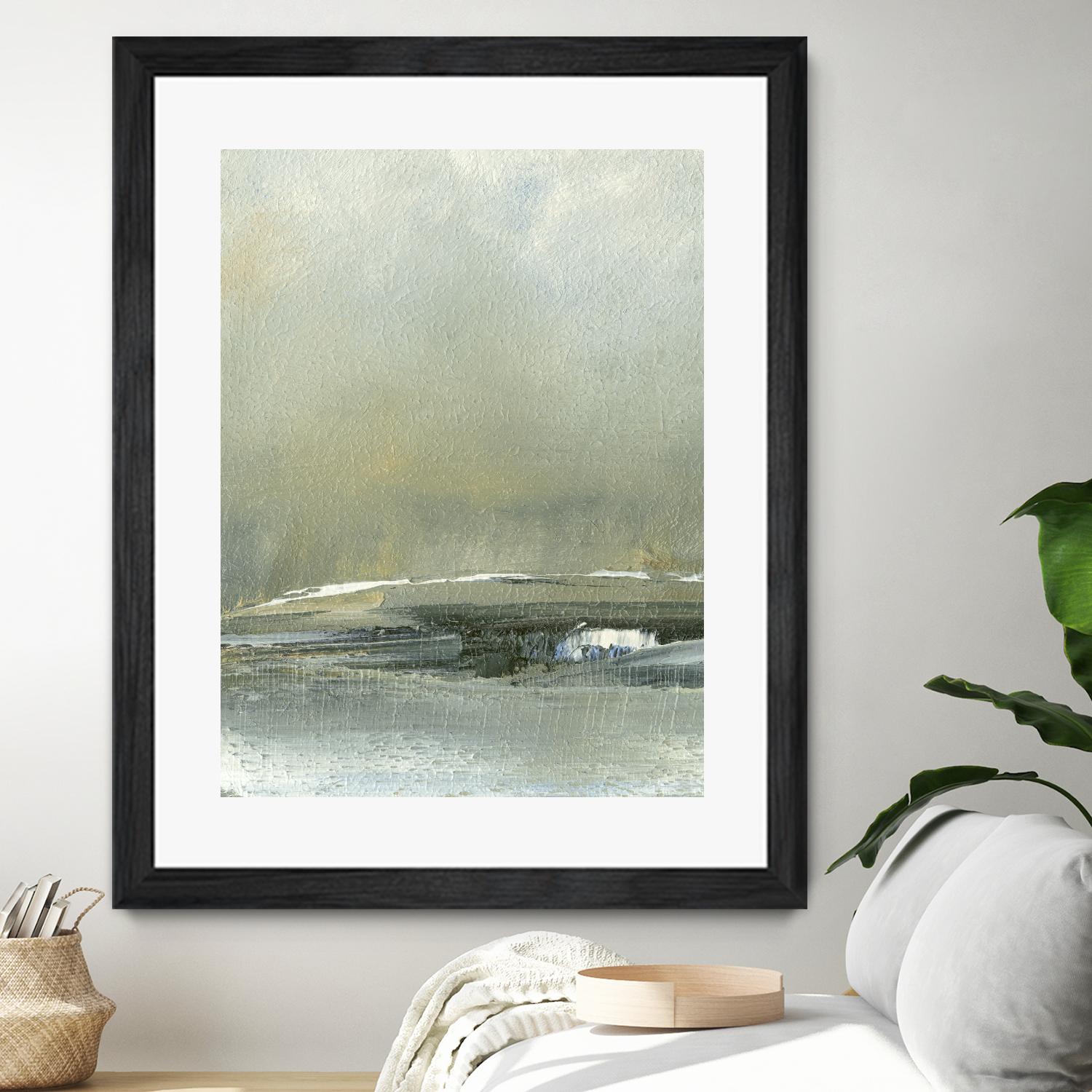 Wander III by Sharon Gordon on GIANT ART - blue abstract