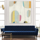 Molecular Motion IV by June Erica Vess on GIANT ART - beige shapes