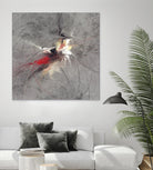 Paint Swirl I by James Burghardt on GIANT ART - red abstract