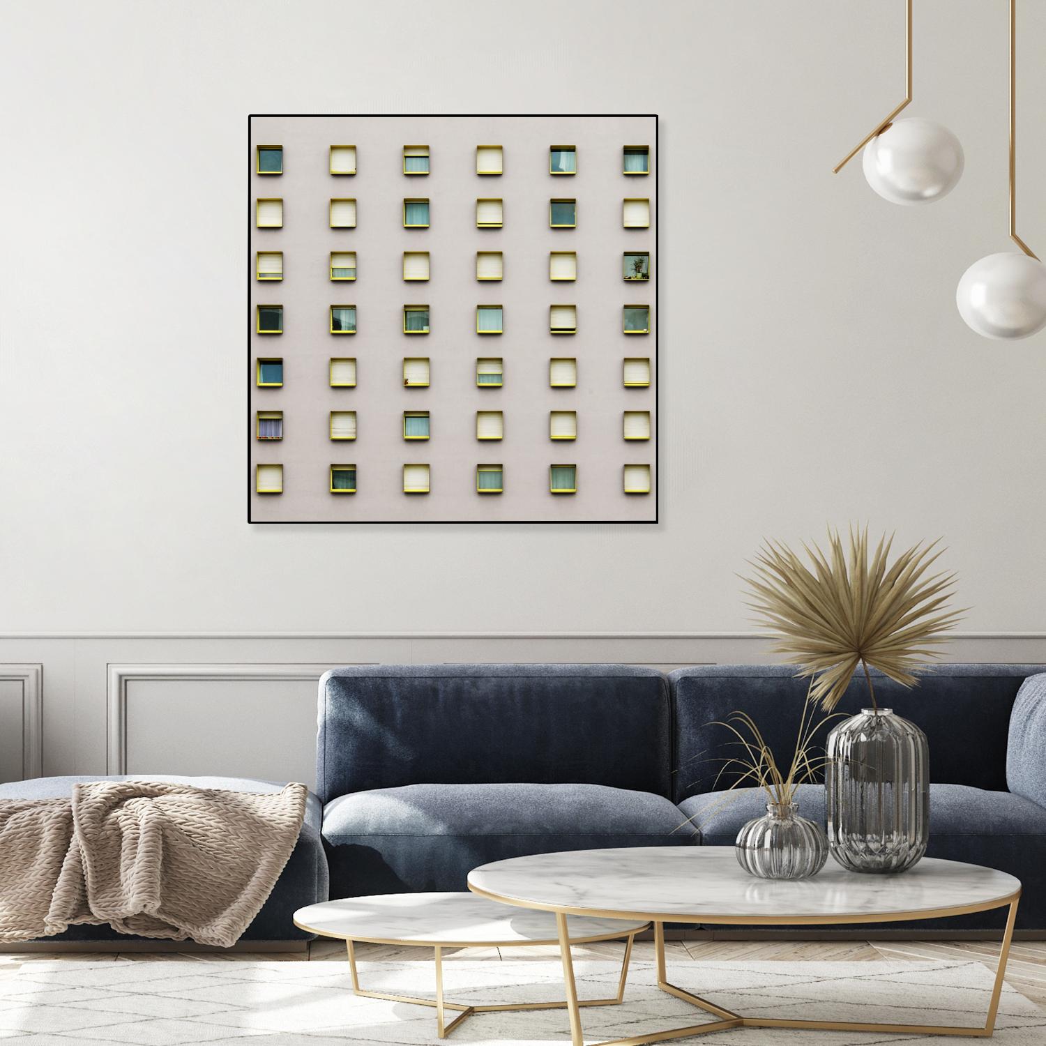 Windows II by Pexels on GIANT ART - yellow architectural