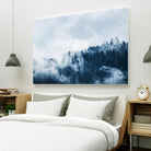 Foggy forest by Pexels on GIANT ART - white landscape